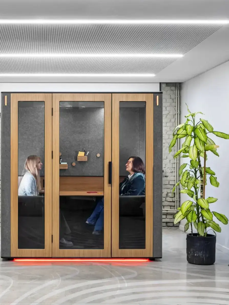 Acoustic Booths for Coworking mobile