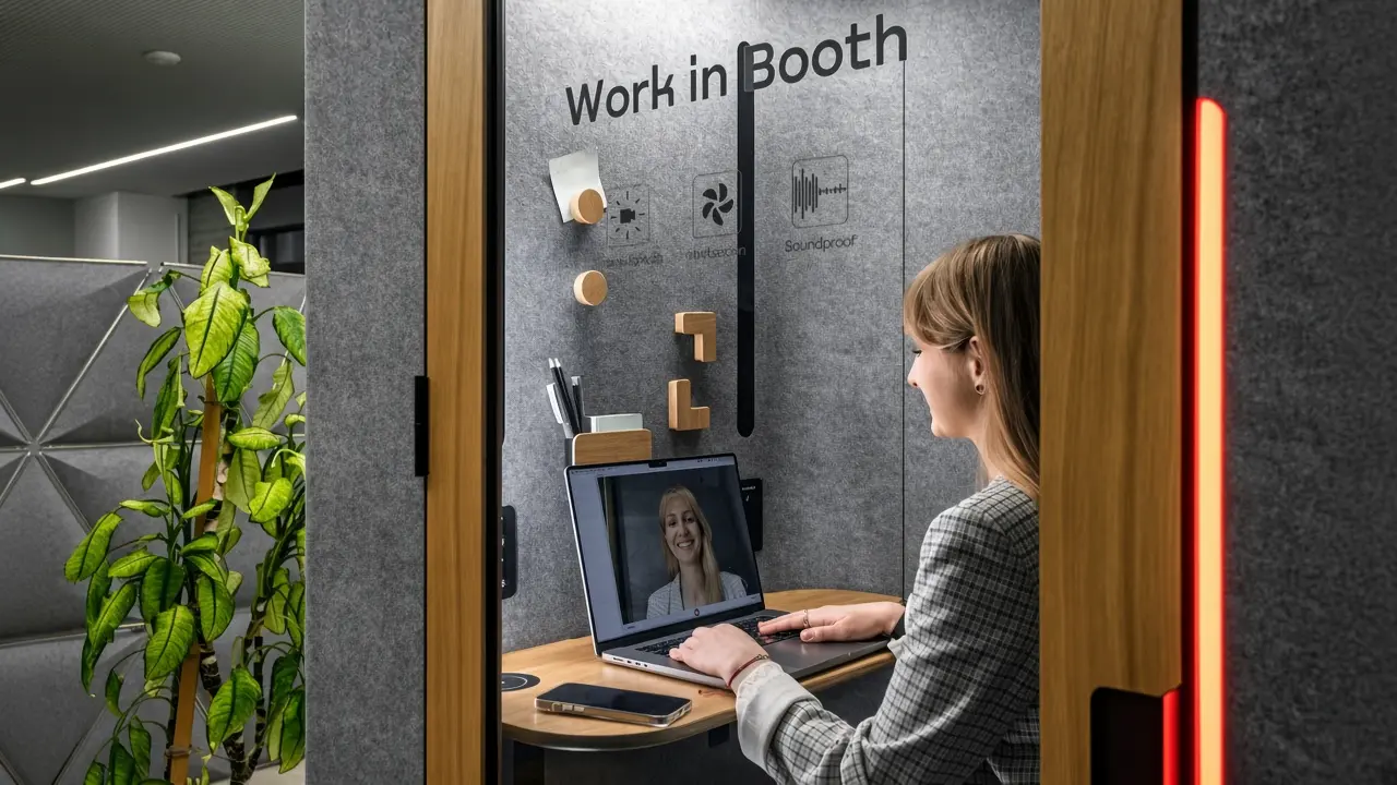 Customizable WorkBooth interior design